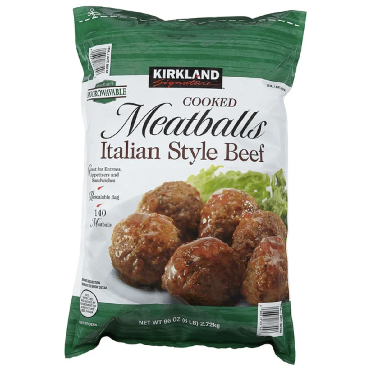 Kirkland Italian Style Beef Meatballs