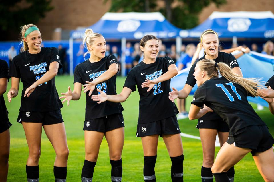 The No. 6-ranked BYU soccer team picked up a couple of Big 12 road wins in the Lone Star State, defeating Baylor and Texas, to improve to 9-1-1 on the season. | Donovan Kelly, BYU Photo