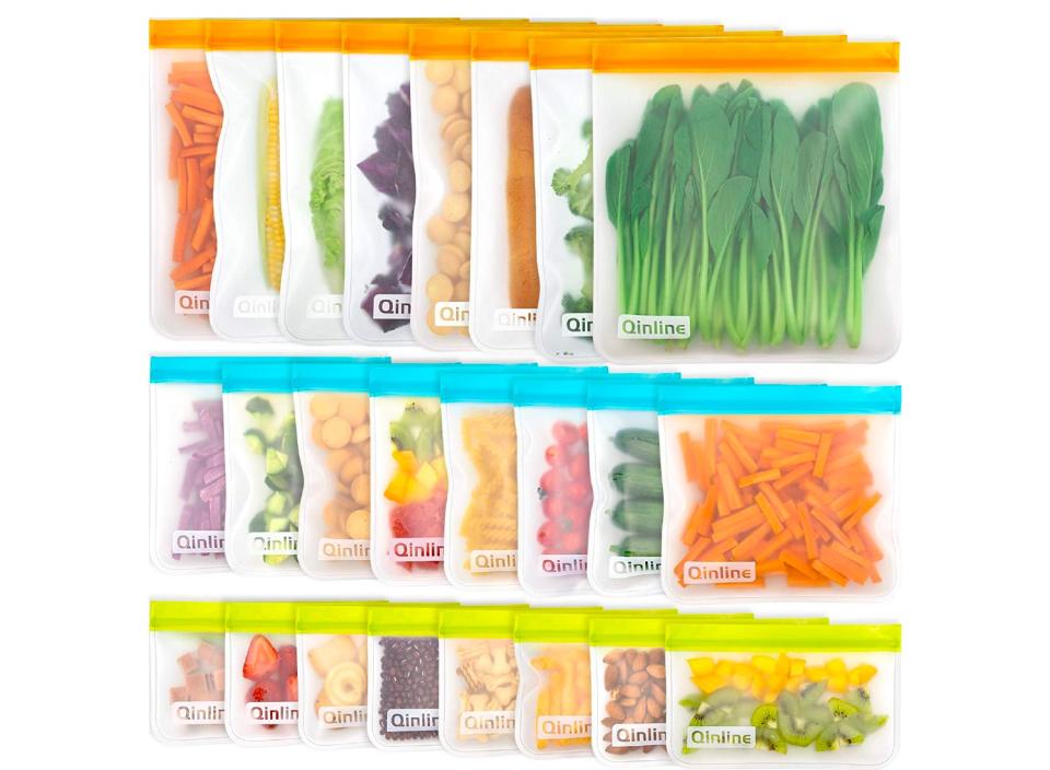 These reusable baggies are great for everything from snacks to freezer storage. 