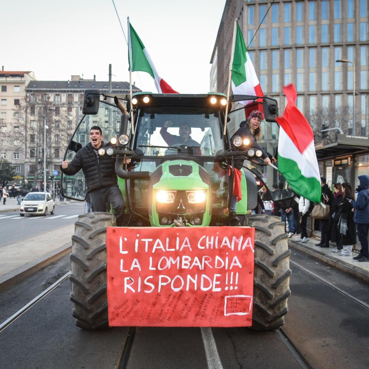 The EU went some way to answering farmers' complaints by loosening controls on farms and watering down environmental constraints