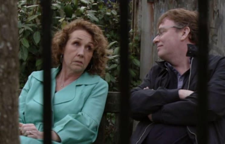 Tracey had a heart-to-heart with fellow long-timer Ian Beale.