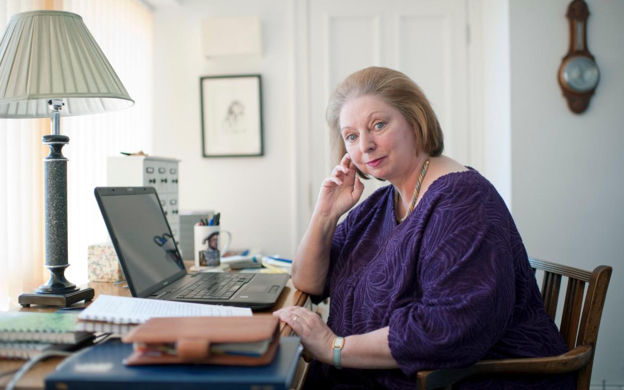 Hilary Mantel at home in Budleigh Salterton, 2012 - David Rose