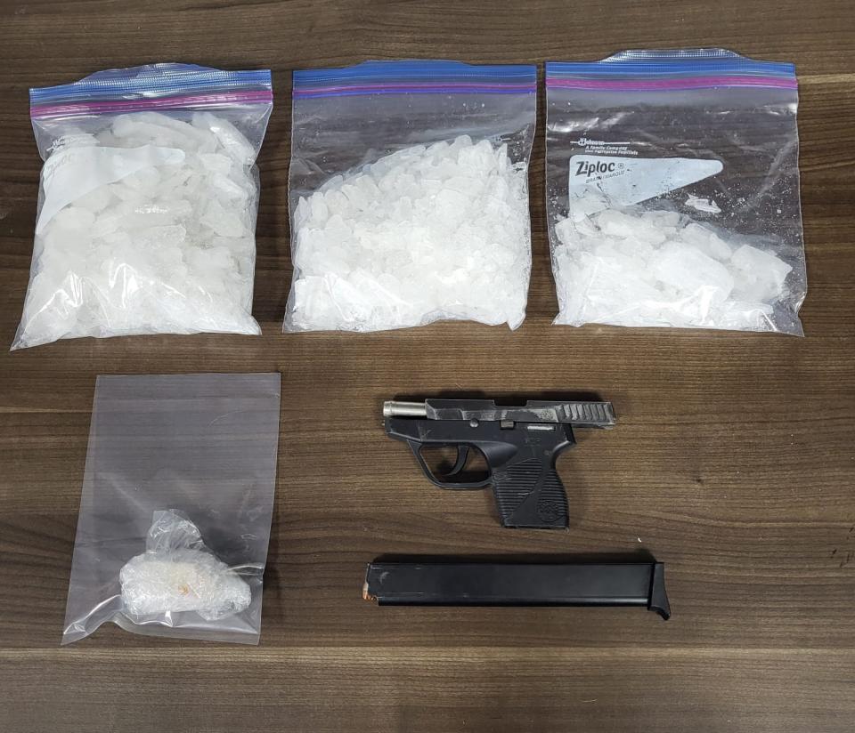 The Bay County Sheriff's Office announced the arrest of five people on Friday involved in a drug bust.