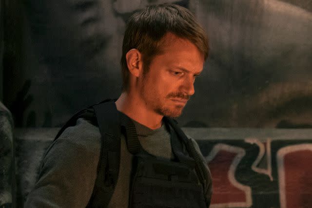 <p>Carlos Latapi/Lionsgate</p> Joel Kinnaman in 'Silent Night'