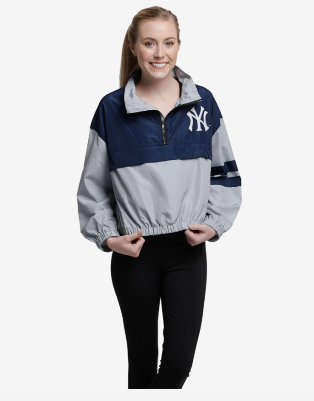Women's New York Yankees FOCO Glitter Sneakers