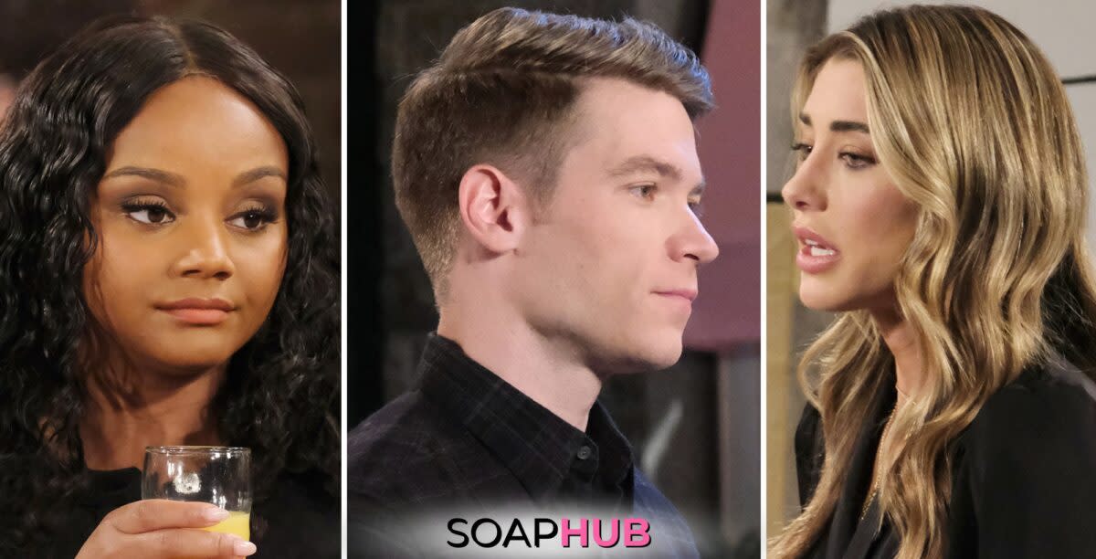 Chanel and Sloan get mixed up in baby drama while Tripp says goodbye to Salem.