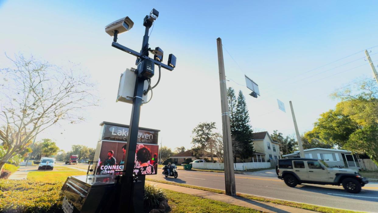 First school cameras for speed enforcement in the entire state of Florida have been installed in Eustis.