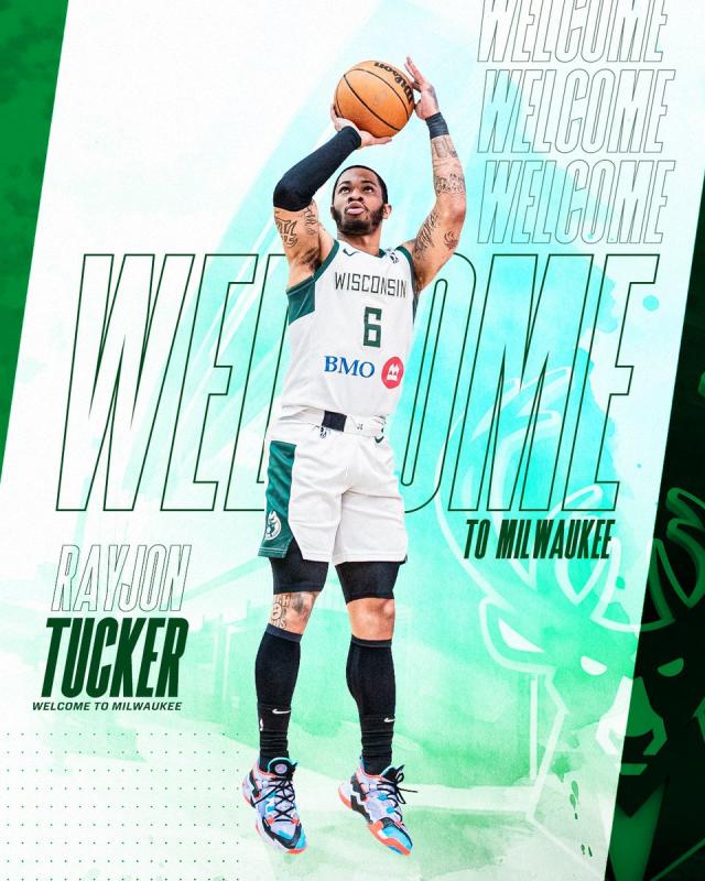 Rayjon Tucker, Milwaukee Bucks