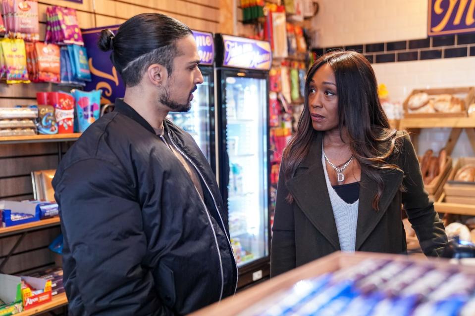 ravi gulati, denise fox, eastenders