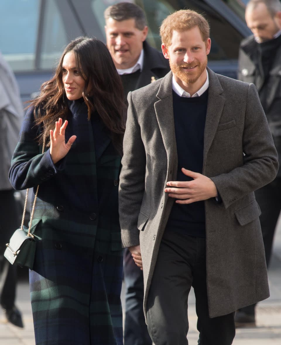 However her marriage to Prince Harry could see Meghan's net worth skyrocket. Photo: Getty