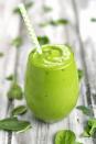 <p>This is basically the breakfast version of guac, right?</p><p>Get the<strong> <a href="https://www.emilieeats.com/banana-mango-avocado-green-smoothie/" rel="nofollow noopener" target="_blank" data-ylk="slk:Banana Mango Avocado Green Smoothie recipe;elm:context_link;itc:0;sec:content-canvas" class="link ">Banana Mango Avocado Green Smoothie recipe</a></strong> from Emilie Eats. </p>