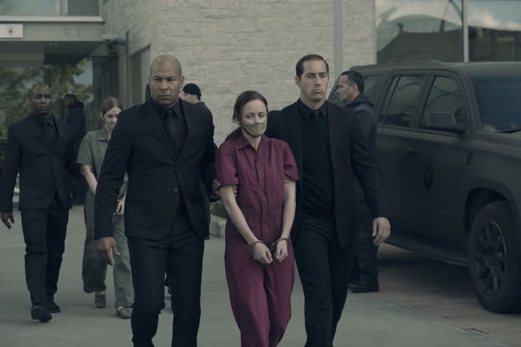 Alexis Bledel as Ofglen in ‘The Handmaid’s Tale’ (Photo: Hulu)