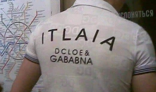 Dolce & Gabbana knockoff