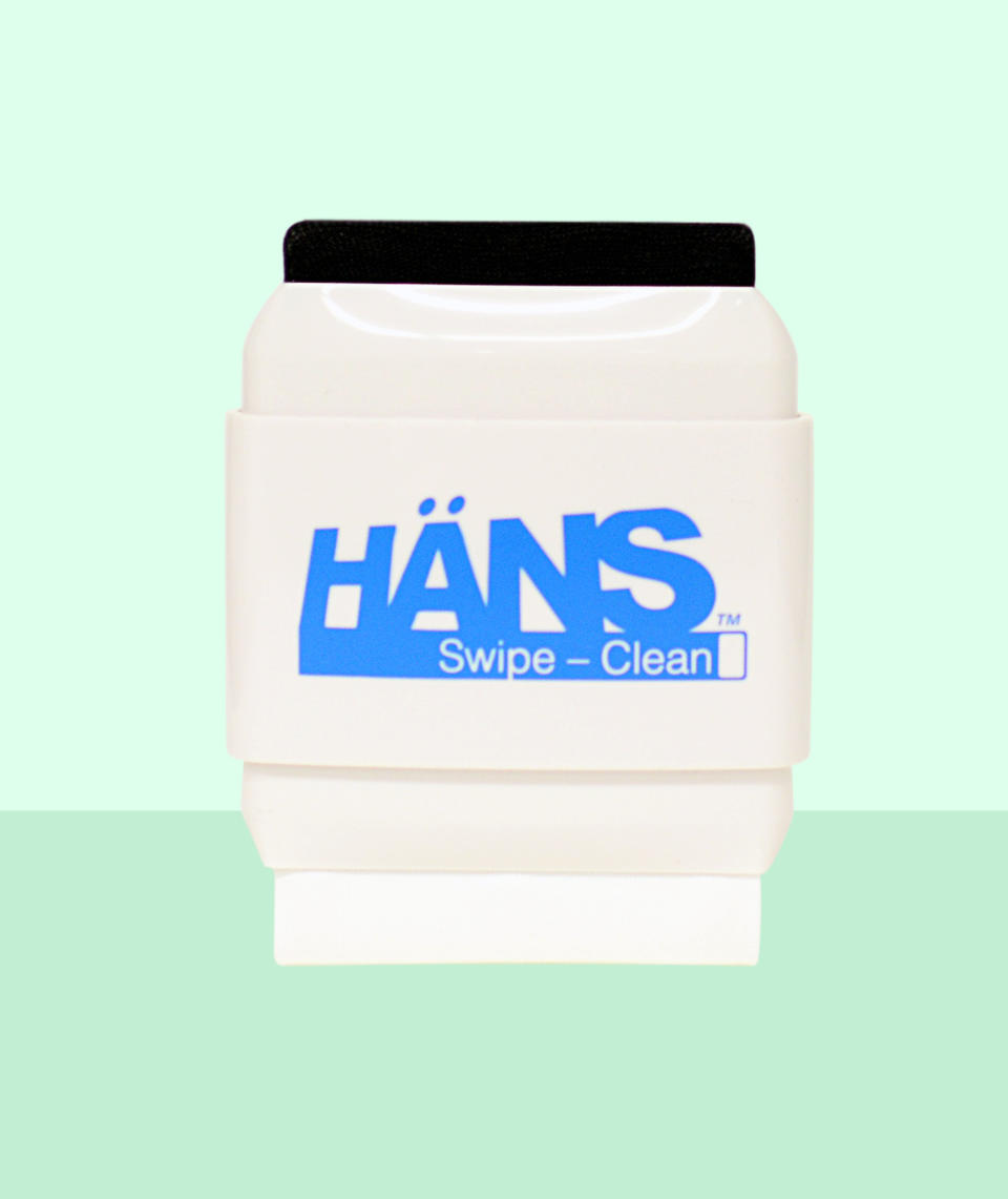 The HÄNS Swipe-Clean screen cleaner is the perfect germ-eliminating accessory to keep in your bag while on the go, and it’s just $15 on Amazon.