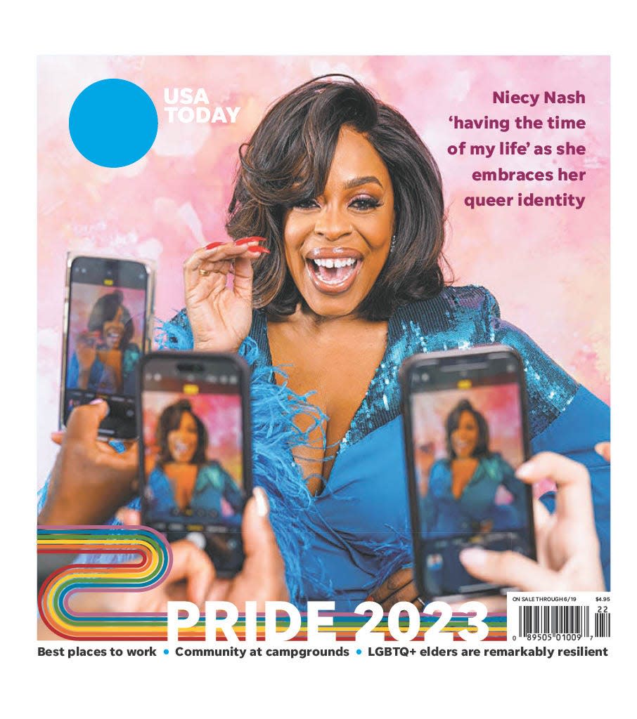 Pride Month special section front page featuring Niecy Nash.