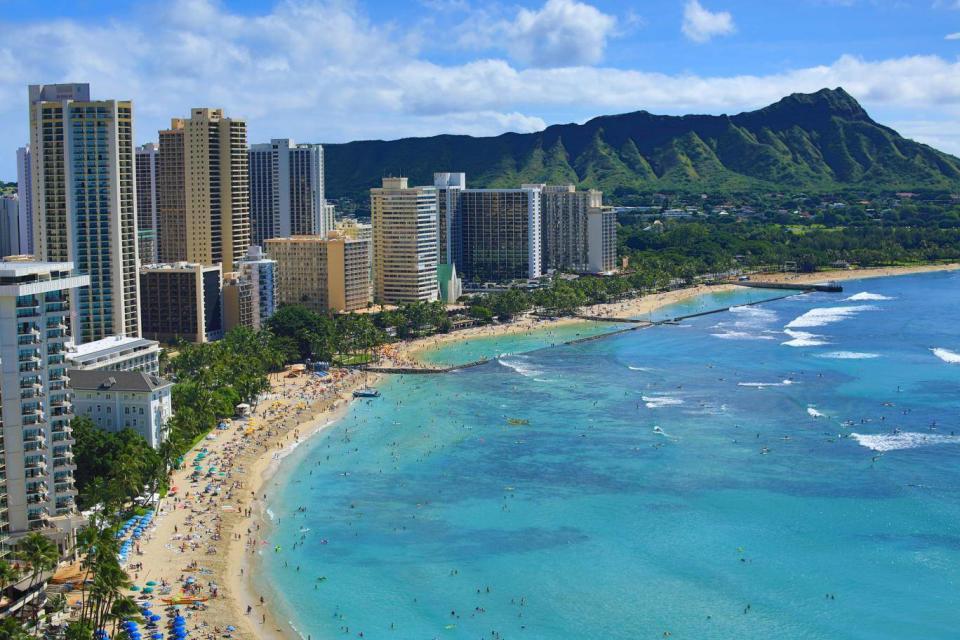 Hawaiian state capital Honolulu came top of Mercer's first ranking on City Sanitation (Getty Images/iStockphoto)