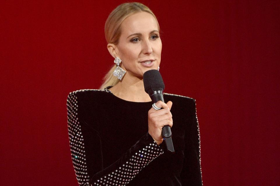 In this image released on May 17, Nikki Glaser speaks onstage during the 2021 MTV Movie & TV Awards: UNSCRIPTED in Los Angeles, California.
