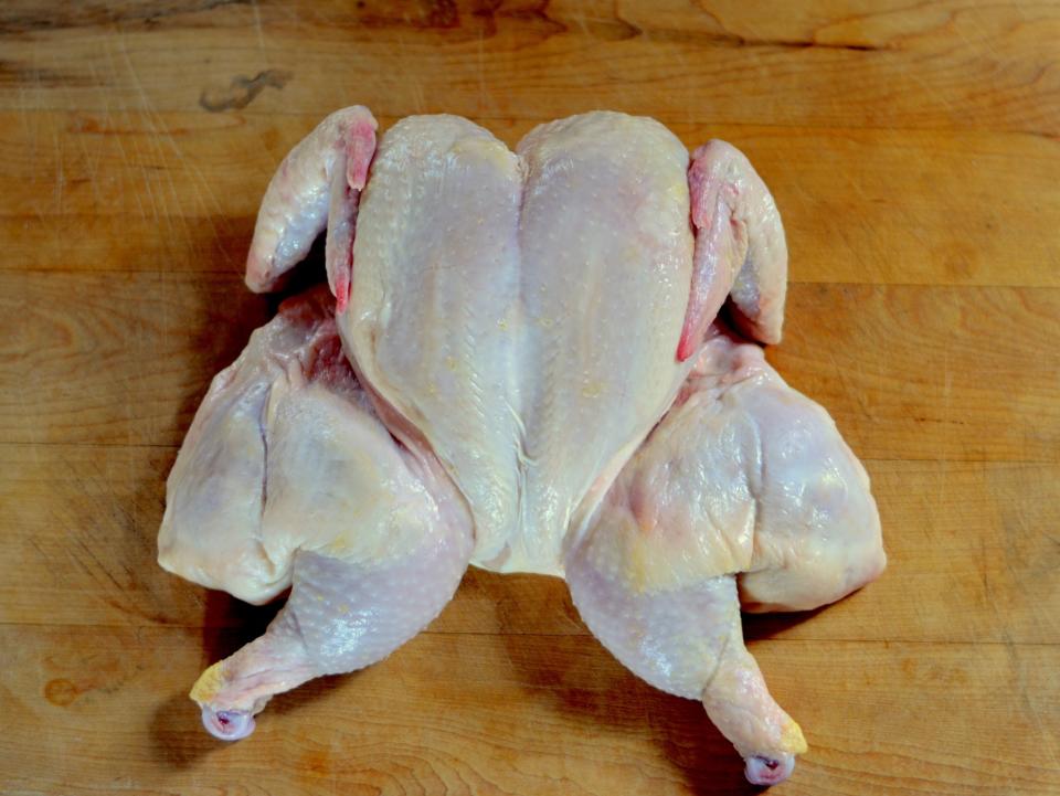 Fresh chicken and turkey