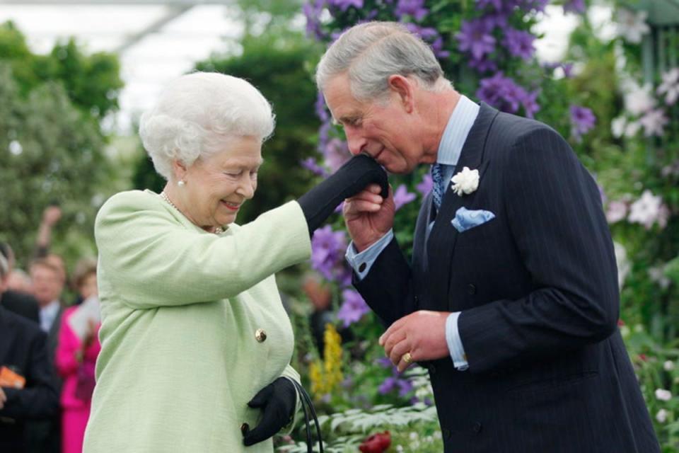 King Charles was returning from picking mushrooms when he was informed of the Queen’s death. (PA)