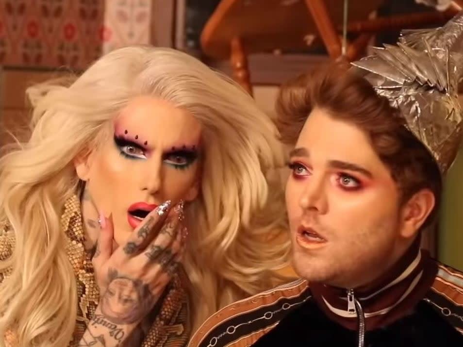 Shane Dawson launched a make-up collection in collaboration with Jeffree star in 2019: YouTube/Shane Dawson
