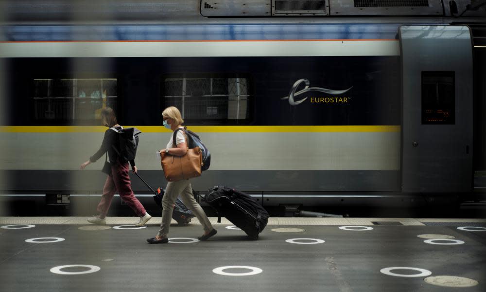 <span>Photograph: Julien de Rosa/EPA</span>