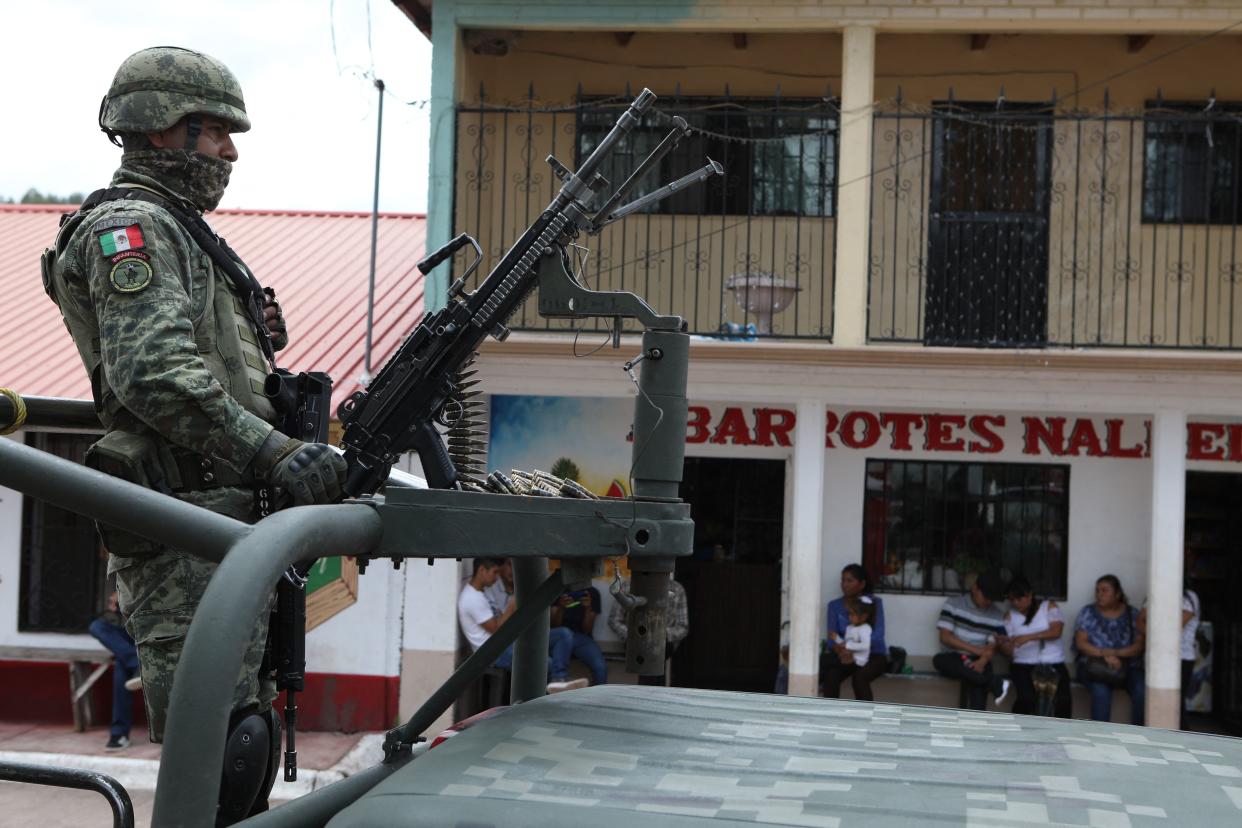 Violencia en el país. (HERIKA MARTINEZ/AFP via Getty Images)