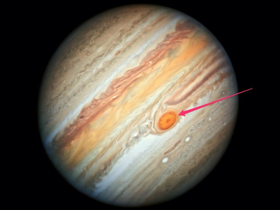 jupiter great red spot