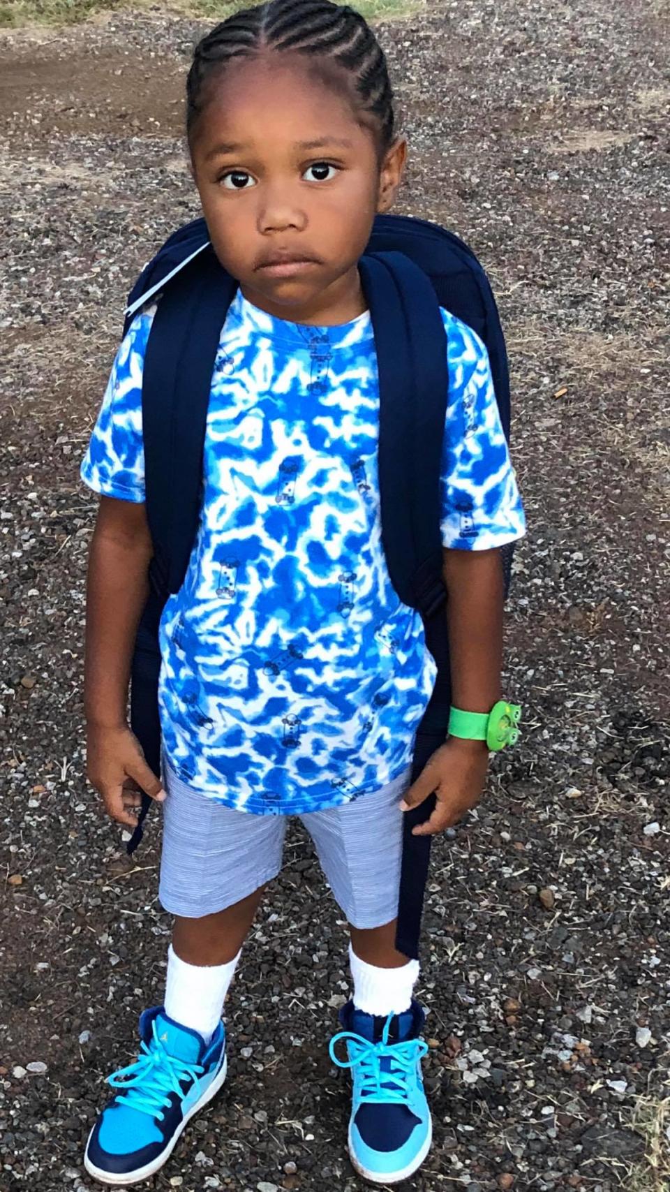 A woman in Texas is opposing her 4-year-old grandson's school dress code. (Photo: Randi Woodley)