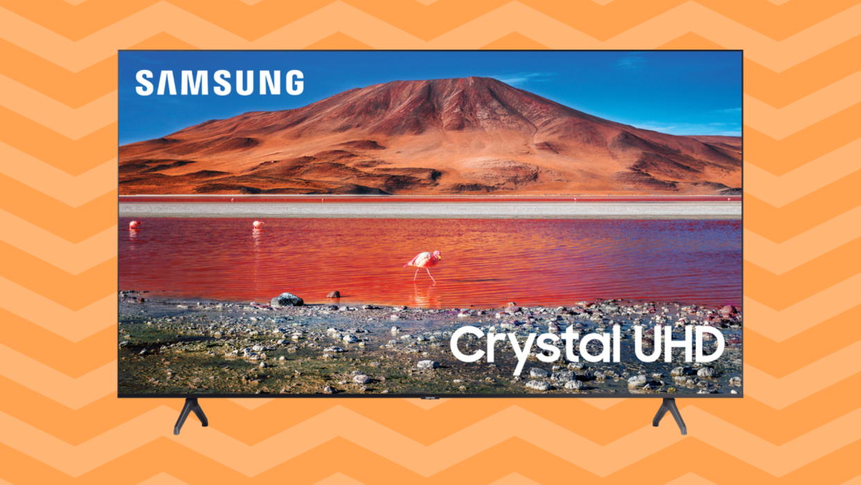 Save $52 on this Samsung 58-inch Class 4K Crystal Ultra HD LED Smart TV. (Photo: Walmart)