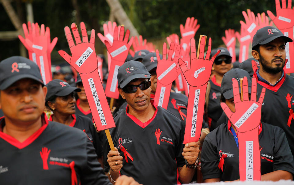 World AIDS Day: Colombo, Sri Lanka