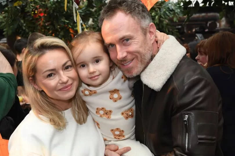 Ola Jordan (left) and James Jordan (right) spoke about their daughter Ella (centre) in a recent interview