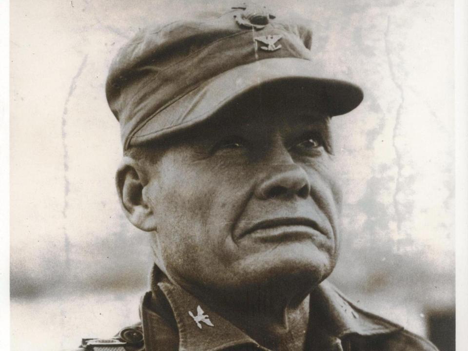 Col. Lewis "Chesty" Puller, a Marine Corps legend, circa 1950.