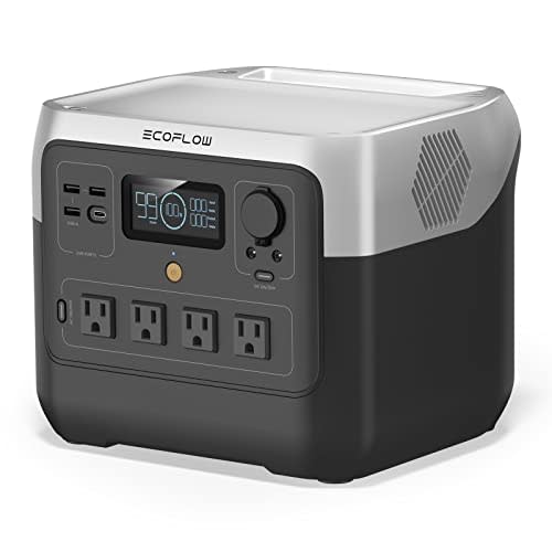 EF ECOFLOW Portable Power Station RIVER 2 Pro, 768Wh LiFePO4 Battery, 70 Min Fast Charging, 4X8…