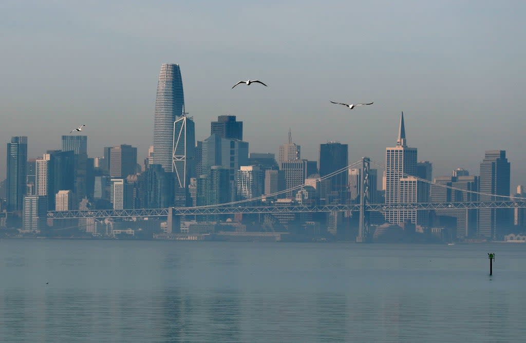 More than half of residents in the San Francisco Bay Area plan to leave, according to a new study  (Getty Images)