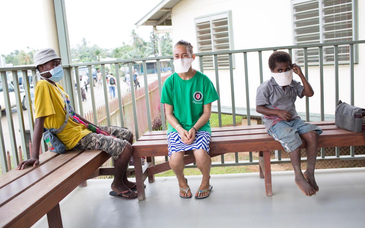 TB patients in Papua New Guinea, one of 30 countries around the world where there is a high burden of the disease - Tom Maguire/Results UK