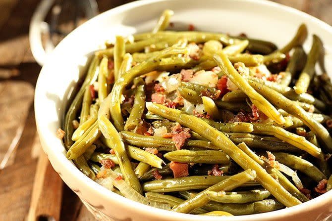 Southern Slow Cooker Green Beans