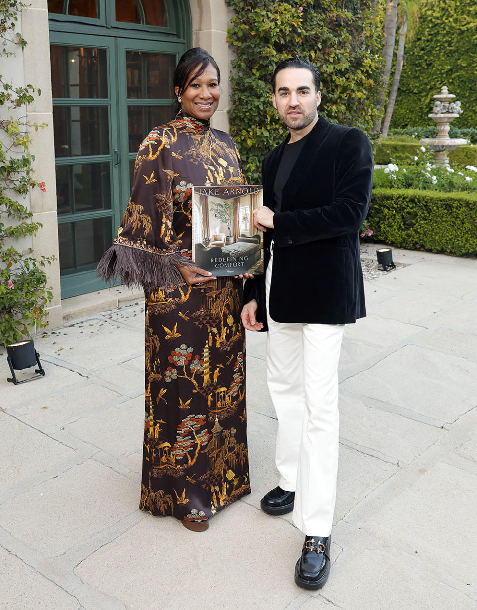 Nicole Avant and Jake Arnold attend a Celebration for Jake Arnold's Debut Book, REDEFINING COMFORT, hosted by Nicole Avant Sarandos on September 28, 2023 in Los Angeles, California.