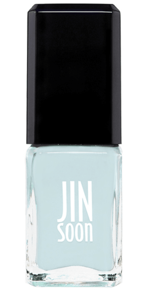 <p>Jin Soon Nail Polish in Peace, $18, <a href="https://shop-links.co/1702600184587833370" rel="nofollow noopener" target="_blank" data-ylk="slk:available here;elm:context_link;itc:0;sec:content-canvas" class="link ">available here</a>.</p>