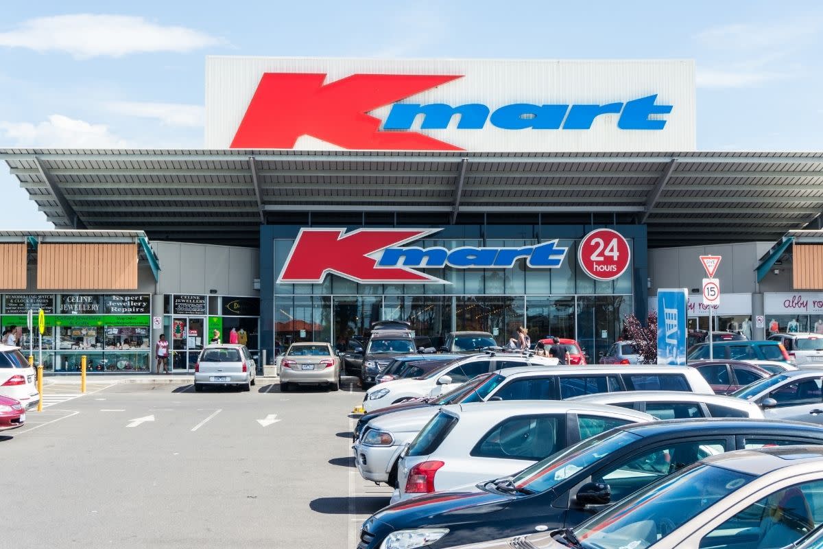 Kmart 24-hour store parking lot