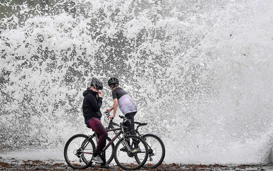 Storm Ellen brought very strong winds and heavy rain - Jeff J Mitchell/Getty Images Europe