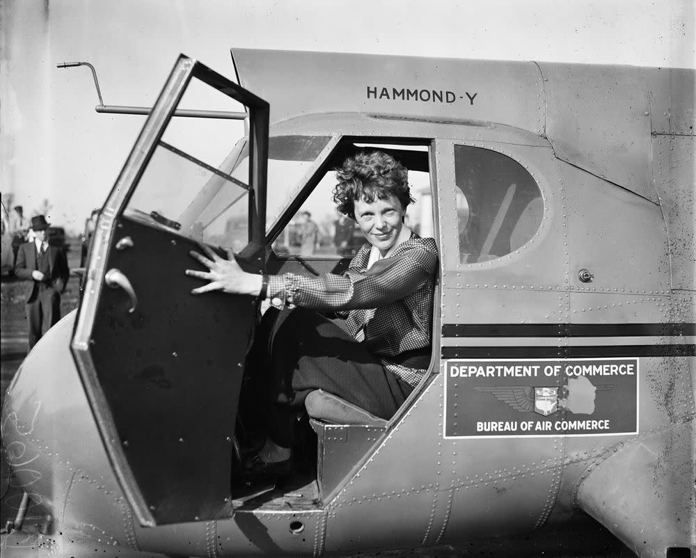 Amelia Earhart disappeared in 1937 during a circumnavigational flight of the globe. — Pix courtesy of National Geographic