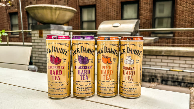 Jack Daniel's hard tea cans