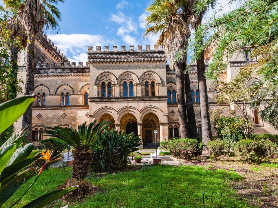 Castello Pennisi di Floristella, Acireale, Sicily,