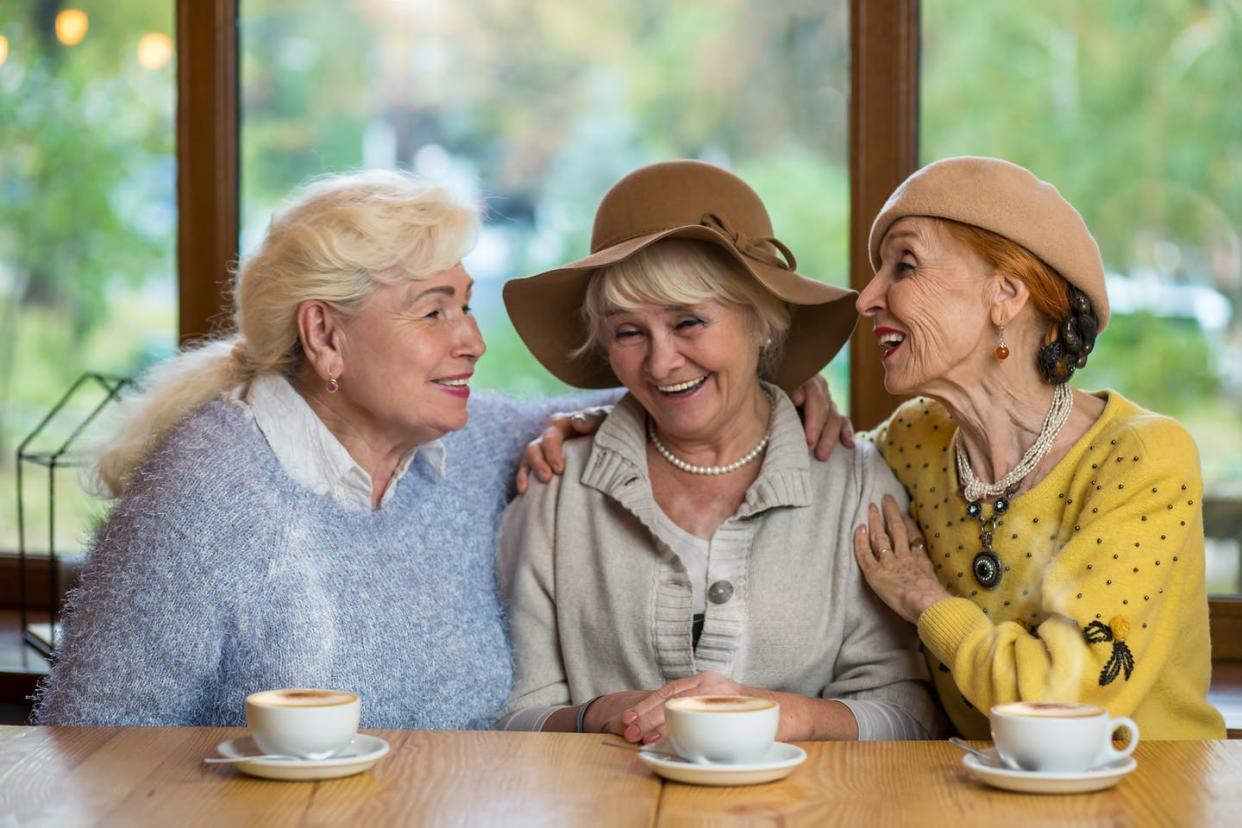 The need for friendship does not diminish with age. (Shutterstock)