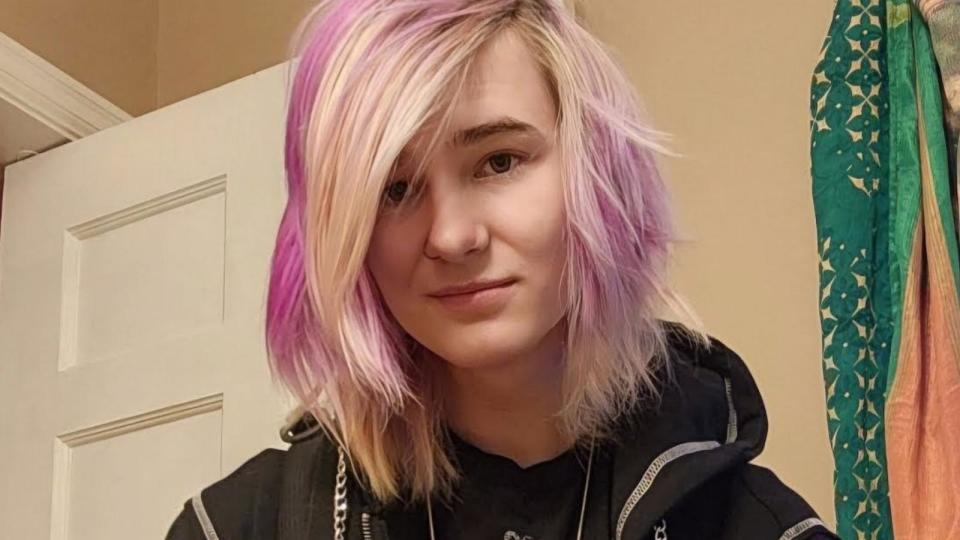 PHOTO: Cobalt Sovereign, a nonbinary and transgender 17-year-old, was the victim of an assault in a Minnesota high school. The incident is under investigation by local police as a potential hate crime. (Courtesy of Ashley Sovereign)