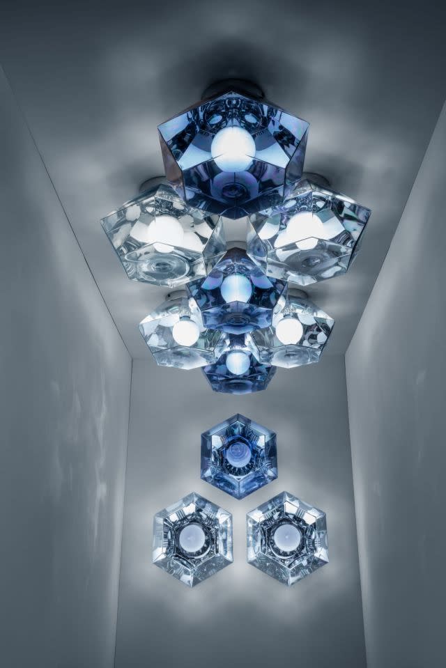 'Cut' ceiling light by Tom Dixon