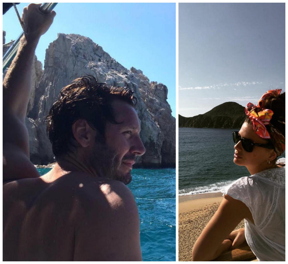 Hace tan solo una semana, los chicos disfrutaban de unos días de playa en Los Cabos, México. Parece que esta parejita ¡no para de viajar! ¿Querrán competir con Pampita y ‘Pico’ Mónaco? - Fotos: Instagram.com/benjavicunamori / Instagram.com/sangrejaponesa