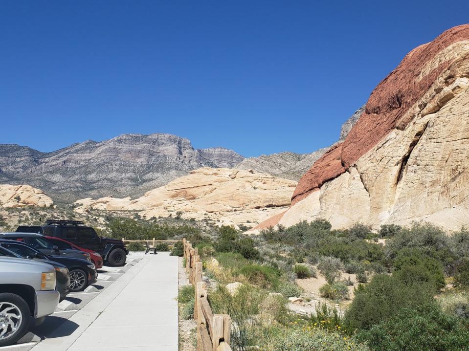 The dazzling colours and rock formations of Red Rock Canyon (Simon Veness and Susan Veness)