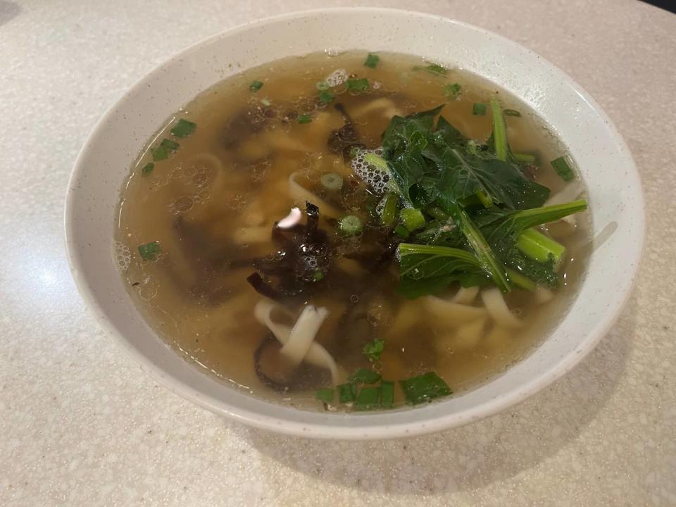 JJ Chilli Pan Mee - Pan mee soup