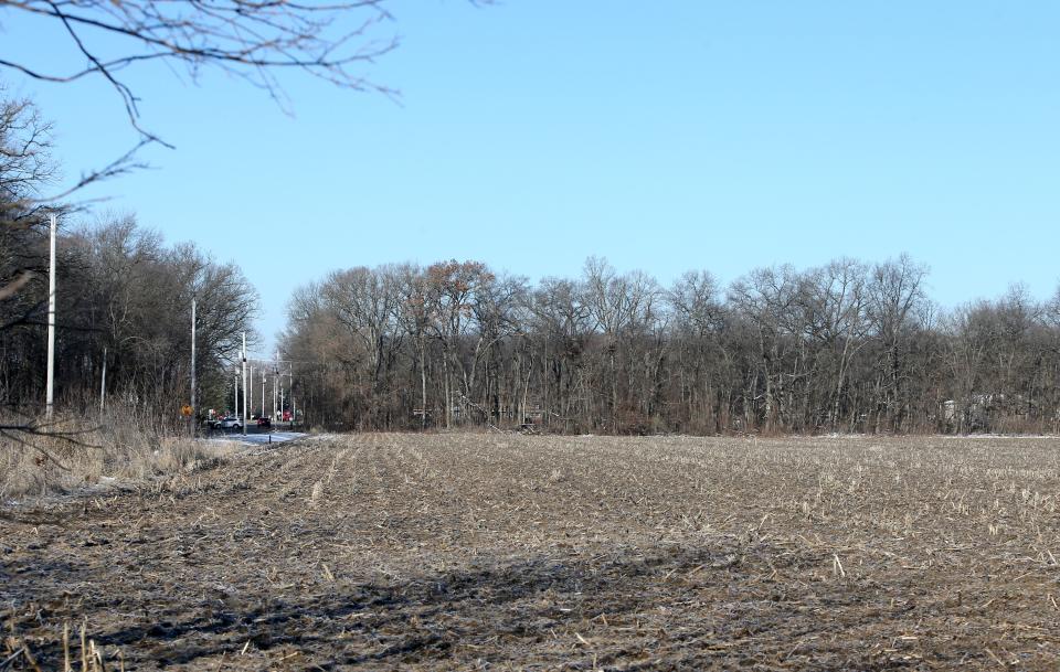 An empty farm field sits at Anderson and Beech roads near Granger where St. Joseph County officials want to develop a county park with a county highway garage.